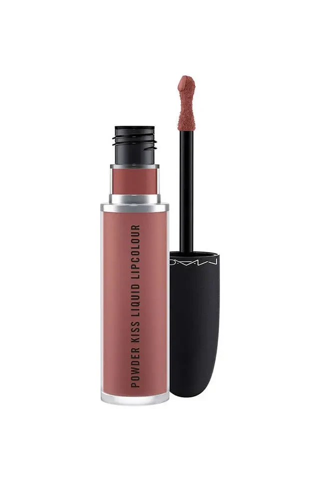 M.A.C Powder Kiss Liquid Lipcolour - Over The Taupe 5ml