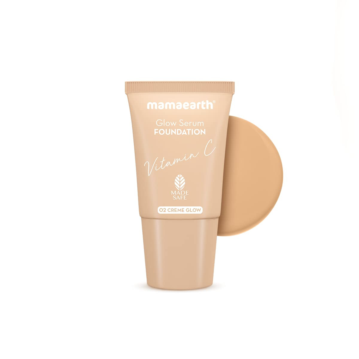 Mamaearth Glow Serum Foundation Mini Tube - Creme Glow - 18ml
