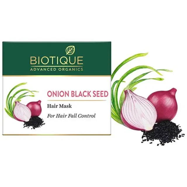 BIOTIQUE Onion Black Seed Hair Mask, 175 g