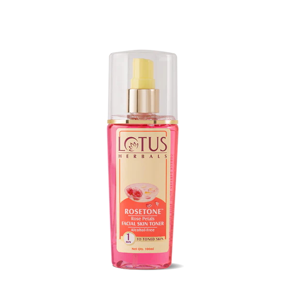Lotus Herbals ROSETONE Rose Petals Facial Skin Toner 100ml