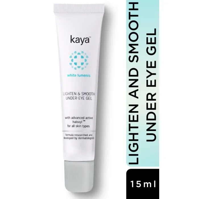 Kaya Lighten & Smooth Under Eye Gel - Reduces Dark Circles & Puffiness 15 ml