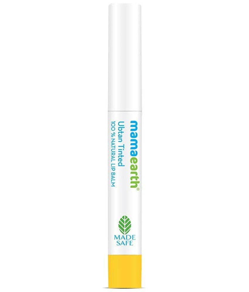 Mamaearth Ubtan Tinted 100% Natural Lip Balm with Turmeric & Saffron - 2 g