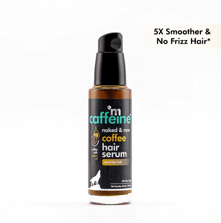 mCaffeine Coffee Hair Serum with Walnut Oil and Argan Oil - 50ml