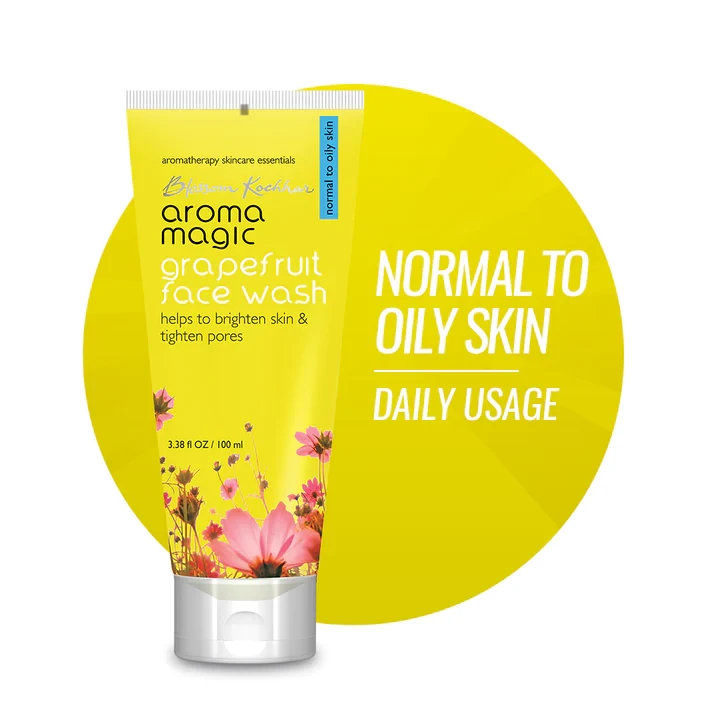 Aroma Magic Grapefruit Face Wash Skin Brightening & Pore Tightening (All Skin Types) (50ml)