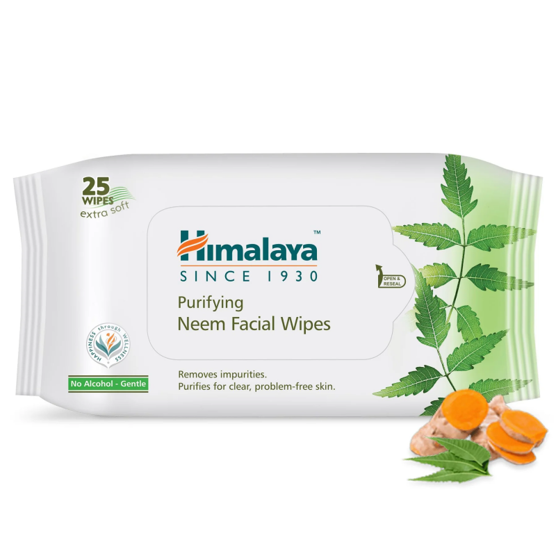 Himalaya Purifying Neem Facial Wipes 25s