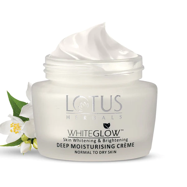 Lotus Herbals WHITEGLOW Skin Brightening Deep Moisturising Cream SPF 20 PA+++ 40g
