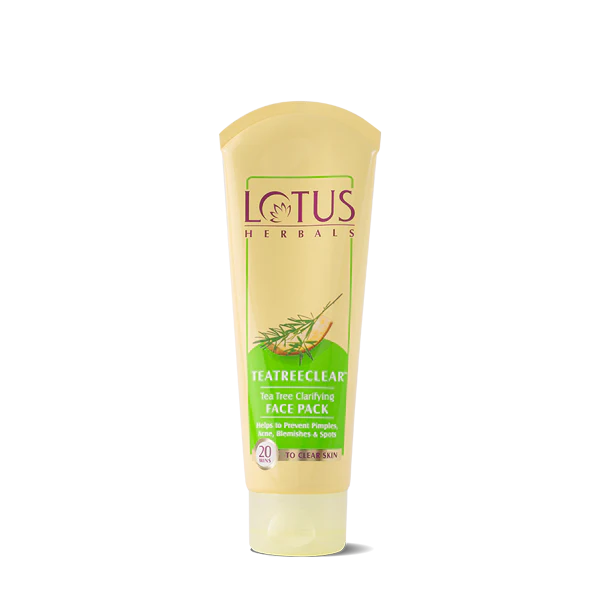 Lotus Herbals TEATREECLEAR Anti-Acne Oil Control Tea Tree Face Pack 120g