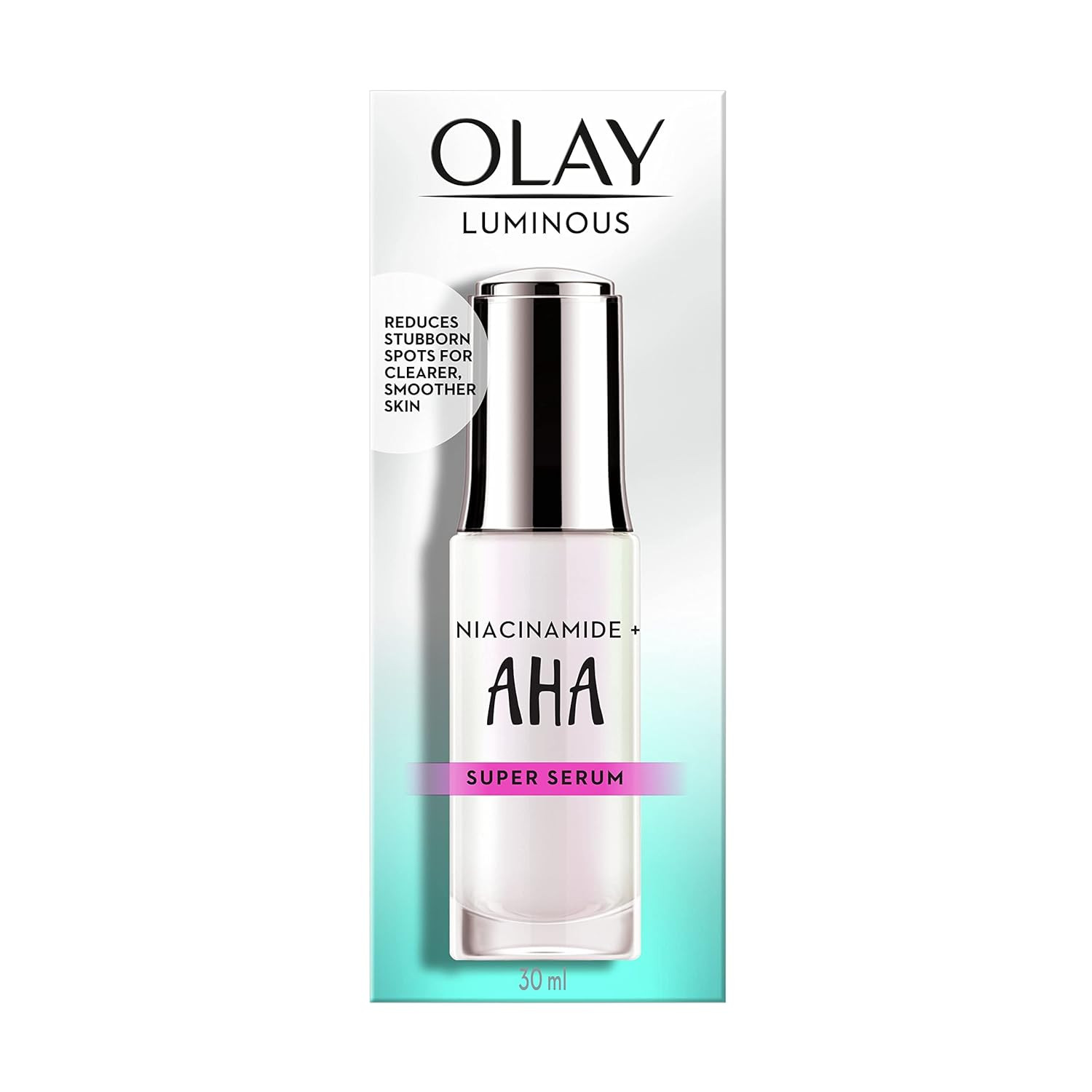 Olay Aha & Niacinamide Super Serum , Acne Mark & Spot Removal Serum - For All Skin Types (30ml)