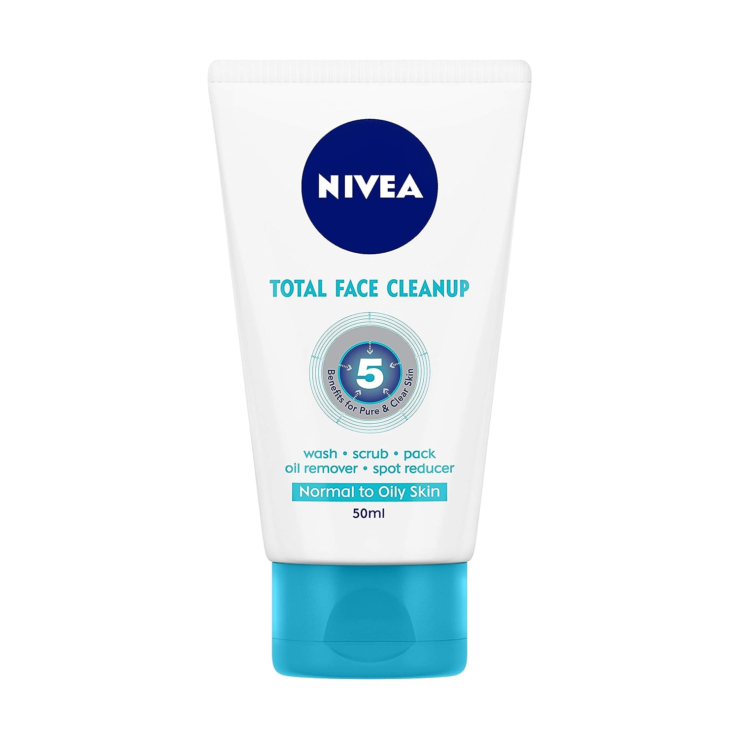 Nivea Total Face Clean Up 50ml