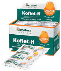 Himalaya Koflet-H LOZENGES(Orange Flavour) 1x6's