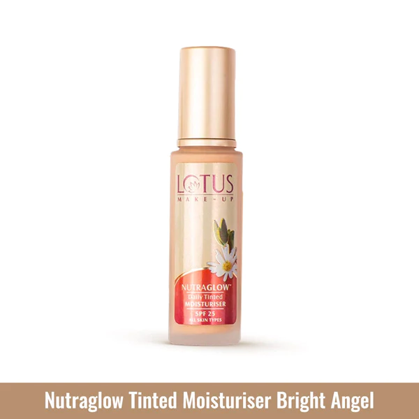 Lotus Nutraglow Tinted Moisturiser - Bright Angel 50ml