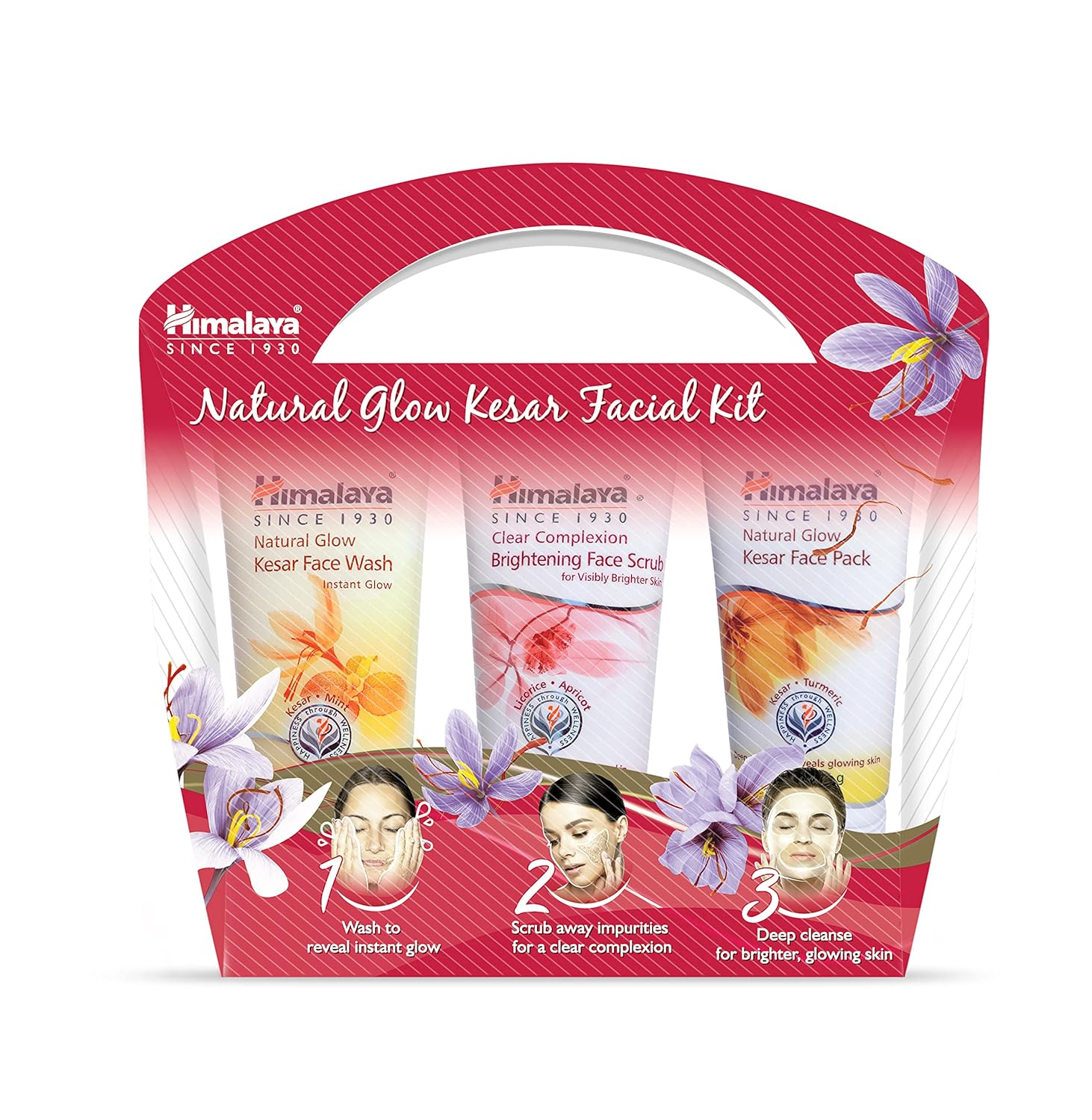 Himalaya Natural Glow Kesar Facial Kit 50g