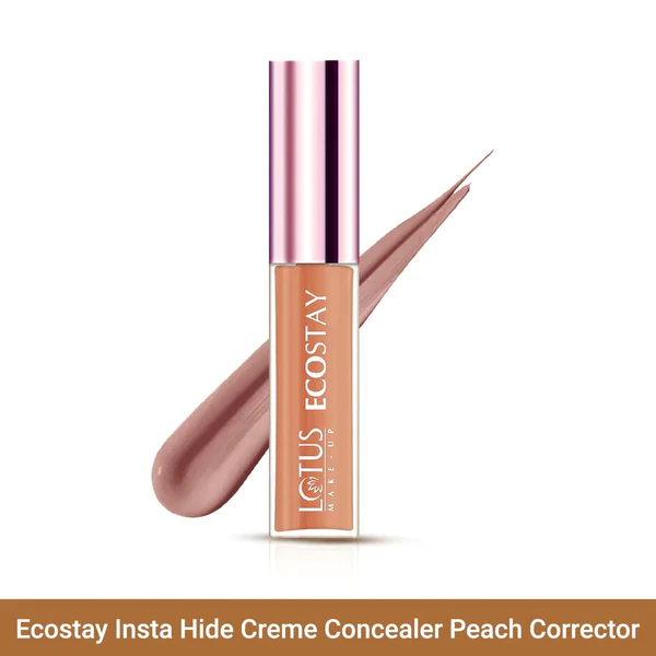 Lotus ECOSTAY Insta Hide Crème Concealer PEACH CORRECTOR 7g