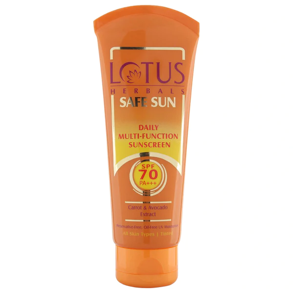 Lotus Safe Sun Daily Multi-Function Sunscreen SPF 70 PA+++ 60g