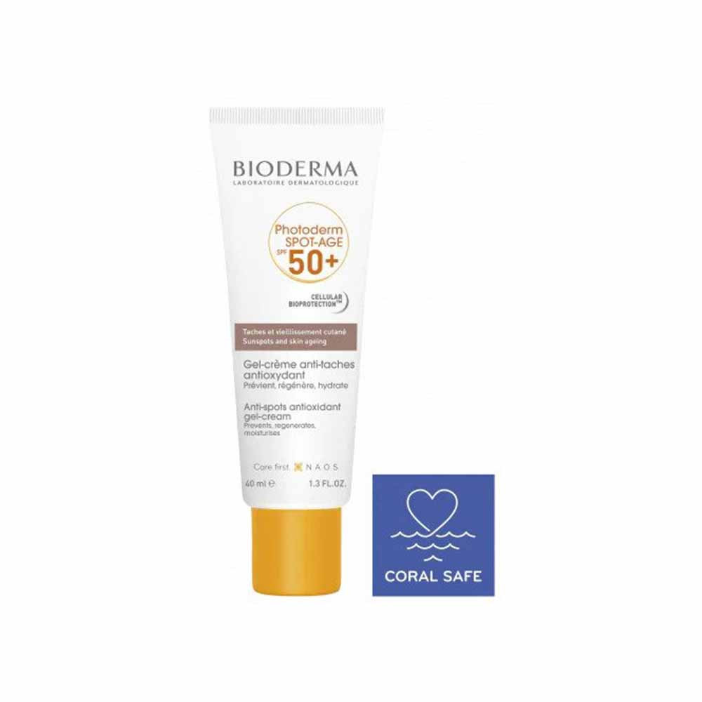 Bioderma Photoderm Spot Age Antioxidant boosted suncare, reduces spots and wrinkles.40ml